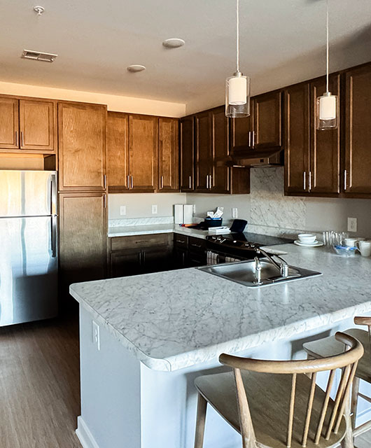 King's Ridge Apartment Kitchen
